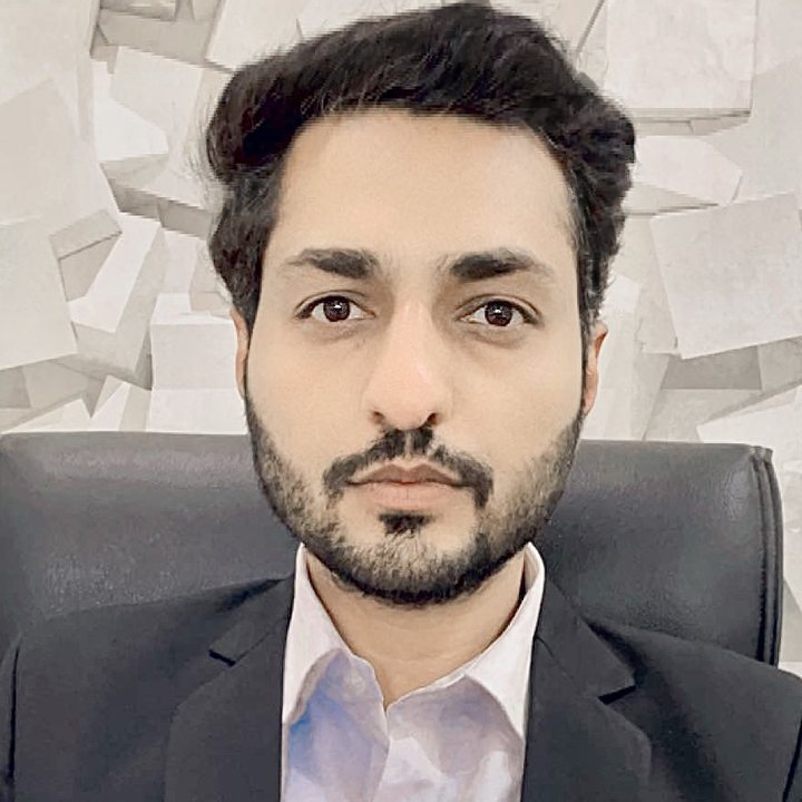 Photograph of Advocate Hitesh H. Virda